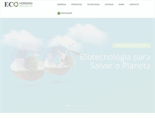 Tablet Screenshot of ecoventuresbrasil.com